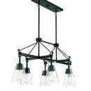 Product Image 6 for Lakewood 6 Light Linear Chandelier from Savoy House 