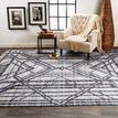 Product Image 7 for Vivien Transitional Gray / Blue Hand-Knotted Rug - 2' x 3' from Feizy Rugs