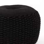 Product Image 4 for Jute Braided Pouf Black Jute from Four Hands