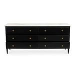 Product Image 2 for Eleanor 6 Drawer Dresser from Moe's