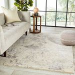 Product Image 4 for Evora Abstract Gray/ Cream Rug from Jaipur 