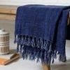 Product Image 4 for Montauk Linen Throw Blanket - Indigo from Pom Pom at Home