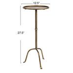 Product Image 3 for Arcadia Metal Martini Table from Creative Co-Op
