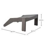 Product Image 5 for Ashland Natural N-dura Adirondack Ottoman from Summer Classics