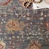 Close-up of Giada Rug pile showing detailed weave and mixed polypropylene and polyester fibers
