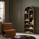 Product Image 9 for Risa Lamont Natural Oak Veneer Bookcase from Four Hands