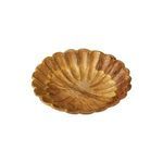 Product Image 6 for Boho Carved Wood Bowl with Scalloped Edge, Natural from Creative Co-Op