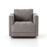Product Image 9 for Kiera Swivel Chair - Noble Greystone from Four Hands