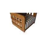 Product Image 10 for Adelaide Brown Stripe Outdoor Accent Chair from Moe's