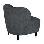 Product Image 5 for Laffont Chair with Grey Fabric from Noir