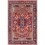 Product Image 4 for Iris Navy / Red Rug from Surya