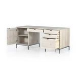 Product Image 13 for Trey Executive Desk-Dove Poplar from Four Hands