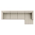 Product Image 5 for Langham 4-Piece Channeled Sectional from Four Hands