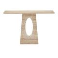 Product Image 1 for Demi Travertine Console Table from Currey & Company