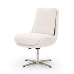 Product Image 3 for Burbank Ivory Modern Desk Chair from Four Hands