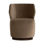 Product Image 2 for Poppy Swivel Chair Cocoa Performance Velvet from Arteriors