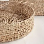 Product Image 4 for Juliet Abaca Round Trays, Set Of 2 from Napa Home And Garden