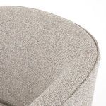 Product Image 24 for Fae Bellamy Storm Grey Modern Upholstered Small Accent Chair from Four Hands