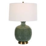 Product Image 1 for Nataly Aged Green Table Lamp from Uttermost