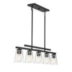 Product Image 5 for Calhoun 5 Light Linear Chandelier from Savoy House 