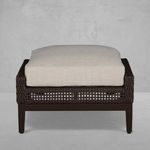 Product Image 4 for Peninsula Light Raffia Woven Ottoman from Summer Classics