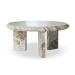 Product Image 11 for Dakota Light Taupe Marble Nesting Coffee Table from Four Hands