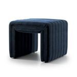 Product Image 8 for Augustine 21" Sapphire Navy Ottoman from Four Hands