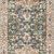 Runner-size version of the Saban Blue Multi Rug featuring the same floral medallion pattern in elongated format