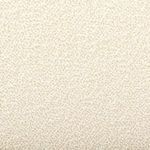 Close-up texture of ivory boucle fabric upholstery used on Damon swivel stool seat