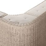 Product Image 11 for Senna Outdoor Dining Banquette L Shape - Vintage White from Four Hands