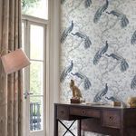 Product Image 2 for Laura Ashley Belvedere Midnight Botanical Wallpaper from Graham & Brown