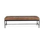 Product Image 2 for Madeleine Leather Bench from Classic Home Furnishings
