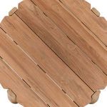 Product Image 6 for Aston Round Teak Wood Outdoor Coffee from Classic Home Furnishings