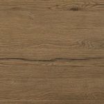 Close-up of light oak wood grain texture on nightstand top