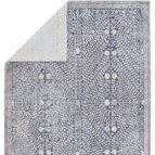 Product Image 4 for Larkin Floral Blue/ Light Gray Rug from Jaipur 