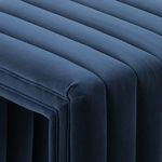 Product Image 4 for Augustine Ottoman 21" - Sapphire Navy from Four Hands