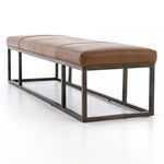 Product Image 13 for Beaumont Leather Bench - Warm Taupe Dakota from Four Hands