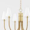 Product Image 3 for Ripley 6 Light Chandelier from Hudson Valley