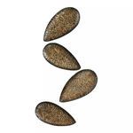 Product Image 1 for Min 3 Set Of 4 Hammered Metal Leaves. from Elk Home