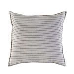 Product Image 1 for Blake Striped Linen Euro Sham - Flax / Midnight from Pom Pom at Home