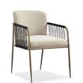 Product Image 1 for Cream Fabric Modern Remix Woven Dining Chair from Caracole