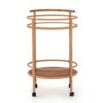 Product Image 9 for Percy Outdoor Round Bar Cart Vintage Natural from Four Hands