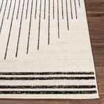 Product Image 6 for Pisa Ivory / Black Circle Rug from Surya