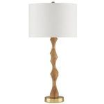 Product Image 2 for Sunbird Wood Table Lamp from Currey & Company