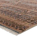 Product Image 2 for Leone Hand-Knotted Updated Traditional Medallion Pink/ Blue Rug - 18" Swatch from Jaipur 