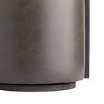 Product Image 5 for Hoover Upholstered Graphite Leather Chair from Arteriors