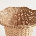 Product Image 4 for Myra Rattan Scalloped Edge Footed Urn from Napa Home And Garden