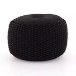 Product Image 5 for Jute Braided Pouf Black Jute from Four Hands