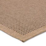 Product Image 8 for Kidal Indoor / Outdoor Solid Brown / Black Rug 5' x 8' from Jaipur