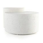Product Image 19 for Meza White Round Nesting Drum Coffee Tables from Four Hands